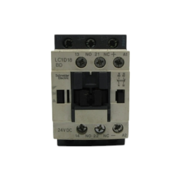 SCHNEIDER ELECTRIC LC1D18BD 24VDC (AS PICTURED) NSNP