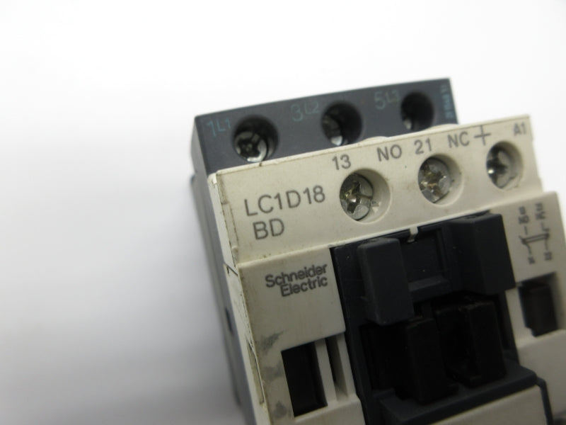 SCHNEIDER ELECTRIC LC1D18BD 24VDC (AS PICTURED) NSNP