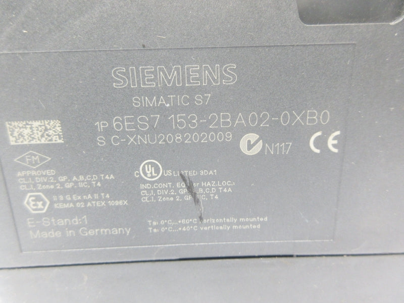 SIEMENS 6ES7153-2BA02-0XB0 NSNP