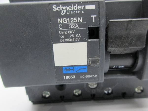 SCHNEIDER ELECTRIC 18653 NG125N 380/415V 32A NSNP