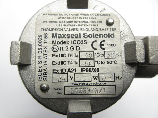 MAXSEAL ICO3S 24V NSNP