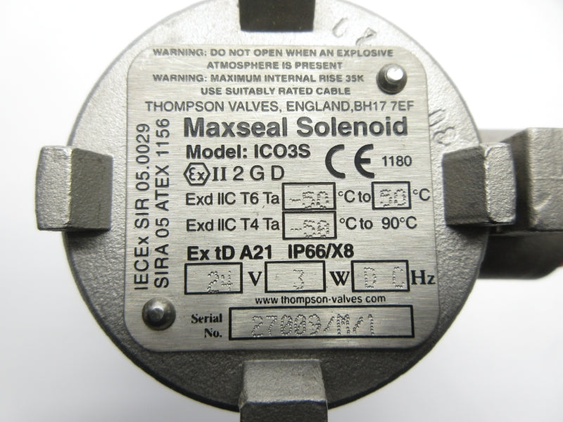 MAXSEAL ICO3S 24V NSNP