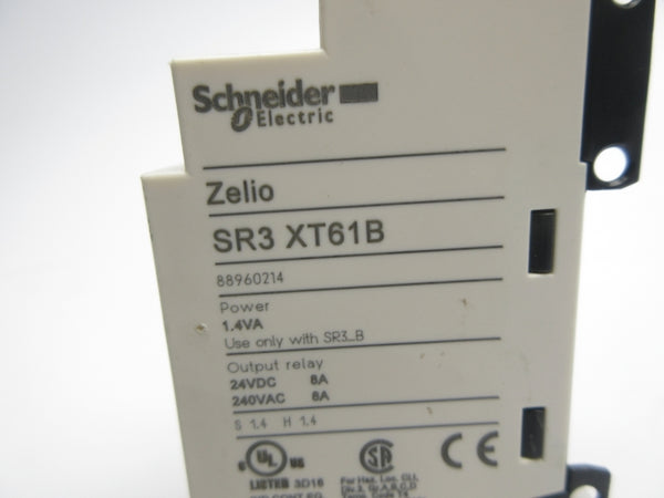 SCHNEIDER ELECTRIC SR3XT61B 240VAC 8A NSNP