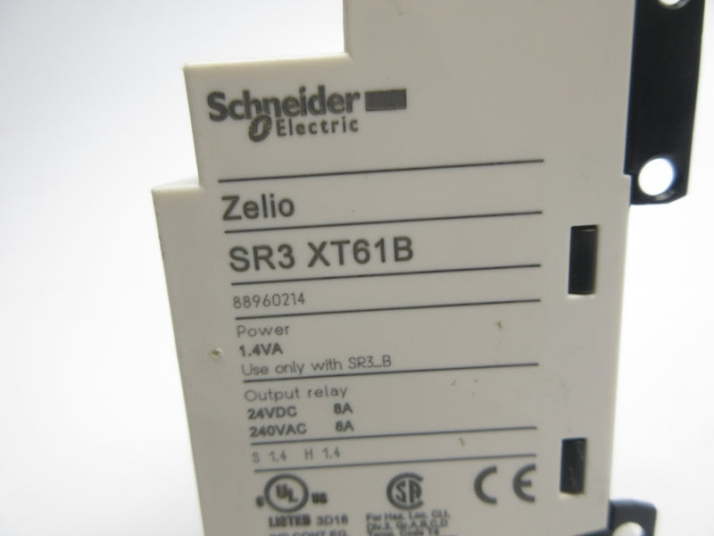 SCHNEIDER ELECTRIC SR3XT61B 240VAC 8A NSNP