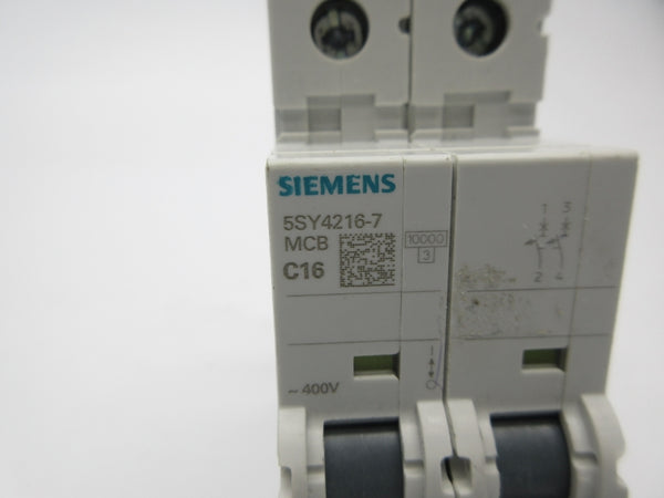 SIEMENS 5SY4216-7 400V 16A NSNP