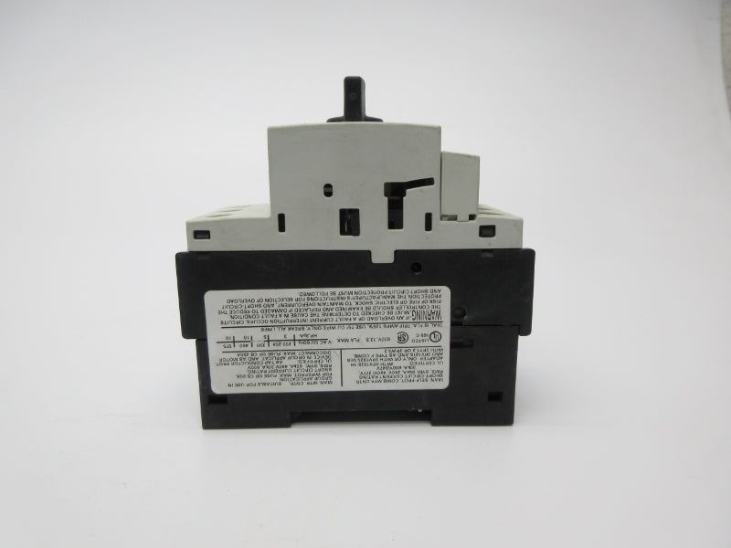 SIEMENS 3RV1021-1KA15 600V 9-12.5A NSNP