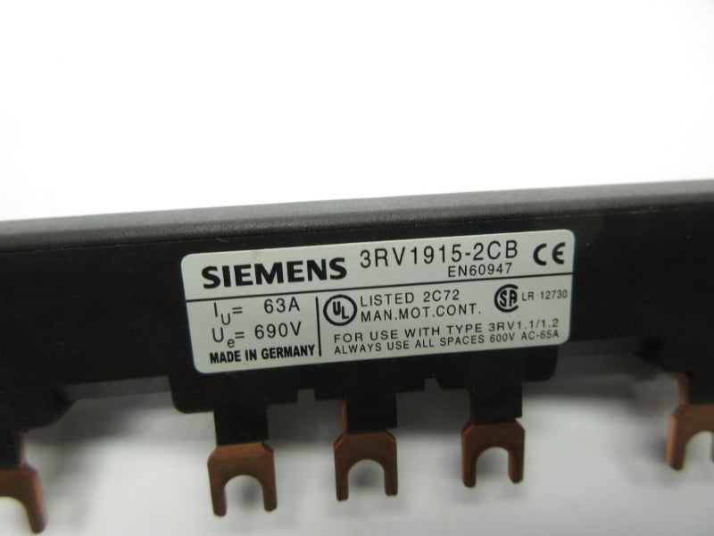 SIEMENS 3RV1915-2CB 690V 63A NSNP