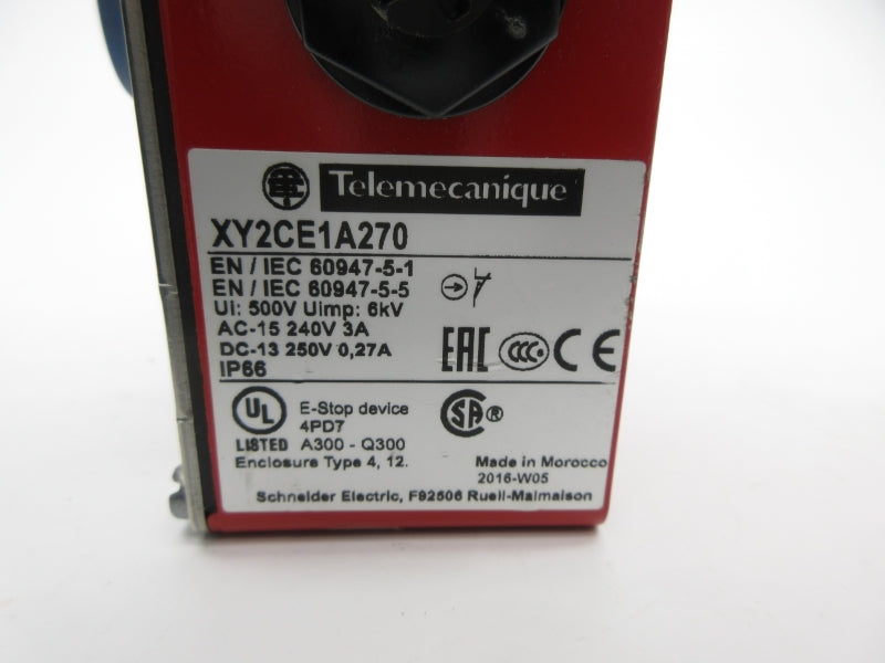 TELEMECANIQUE XY2CE1A270 240VAC 3A NSNP