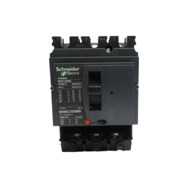 SCHNEIDER ELECTRIC NSX100-160-250F/N/H/NA 800V 250A UNMP