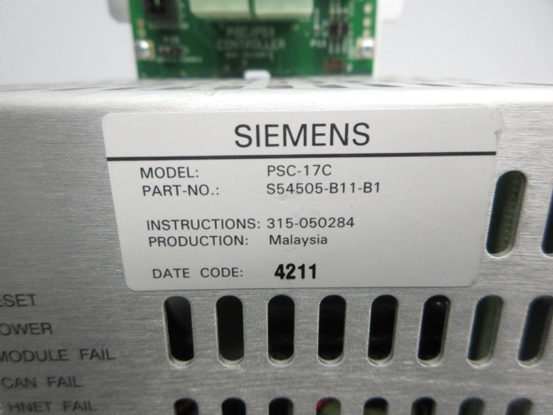 SIEMENS PSC-17C S54505-B11-B1 UNMP