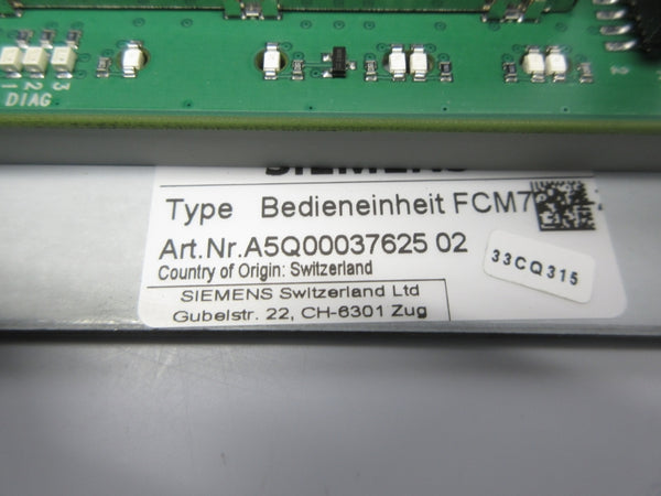 SIEMENS A5Q0003762502 UNMP