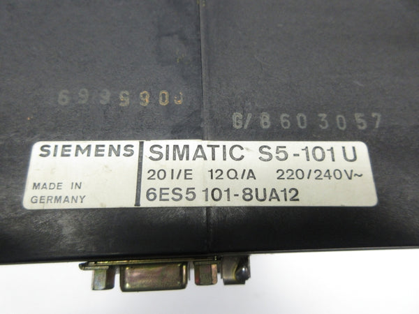 SIEMENS 6ES5101-8UA12 220/240V UNMP