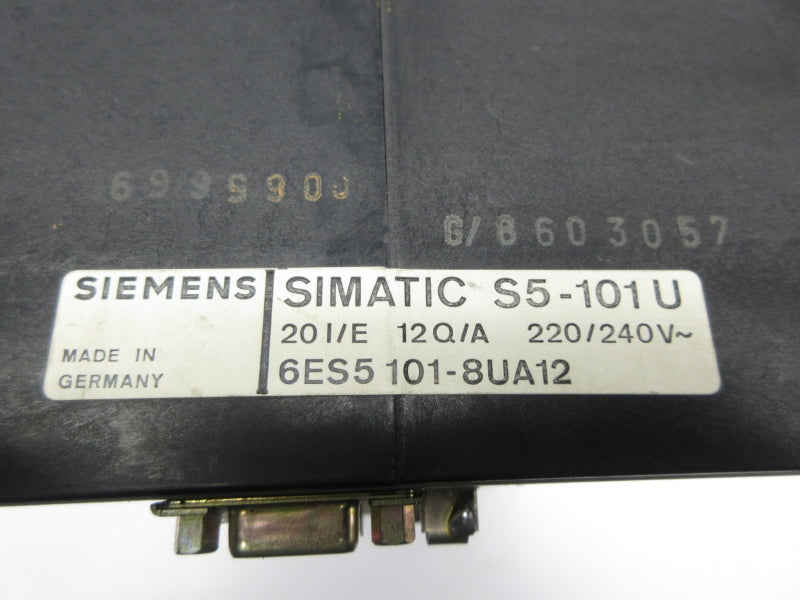SIEMENS 6ES5101-8UA12 220/240V UNMP