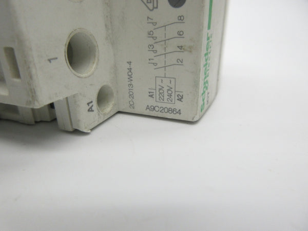 SCHNEIDER ELECTRIC A9C20864 220/240V 63A UNMP