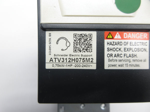 SCHNEIDER ELECTRIC ATV312H075M2 200-240V (AS PICTURED2) UNMP