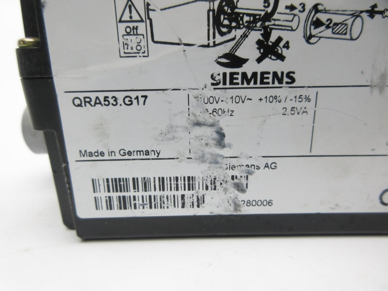 SIEMENS QRA53.G17 10V UNMP