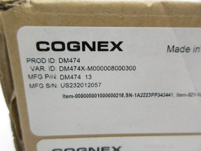 COGNEX 821-10028-2R DM474 1000000216-07 NSMP