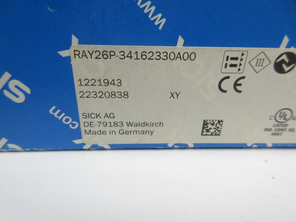 SICK RAY26P-34162330A00 1221943 10-30VDC NSMP