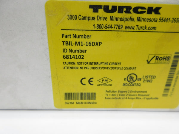 TURCK TBIL-M1-16DXP 6814102 NSMP