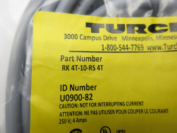 TURCK RK4T-10-RS4T U0900-82 250V 4A NSMP