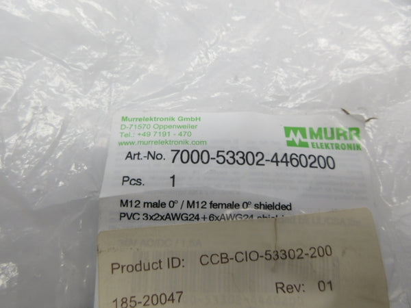 MURR ELEKTRONIK 7000-53302-4460200 NSMP