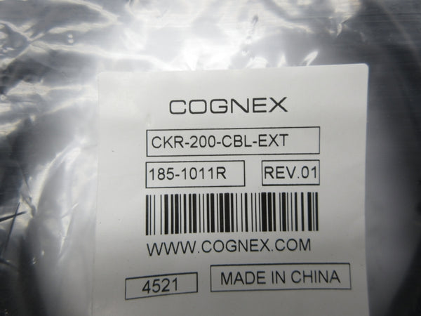 COGNEX CKR-200-CBL-EXT 185-1011R REV. 01 NSMP