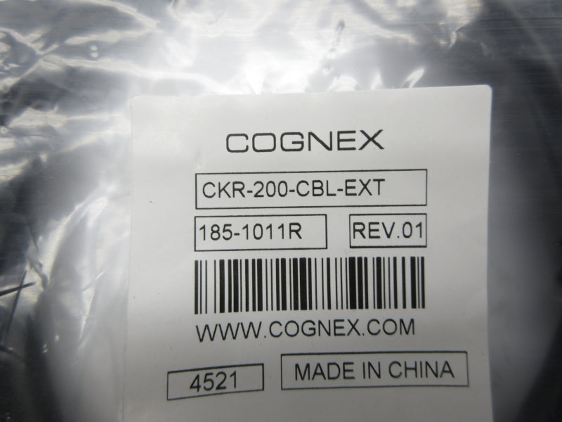 COGNEX CKR-200-CBL-EXT 185-1011R REV. 01 NSMP