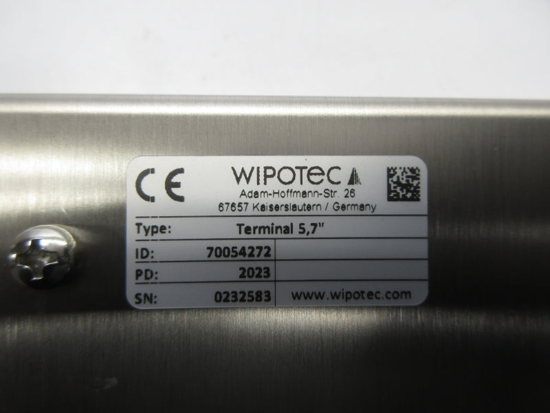 WIPOTEC 70054272 TERMINAL5.7 NSNP