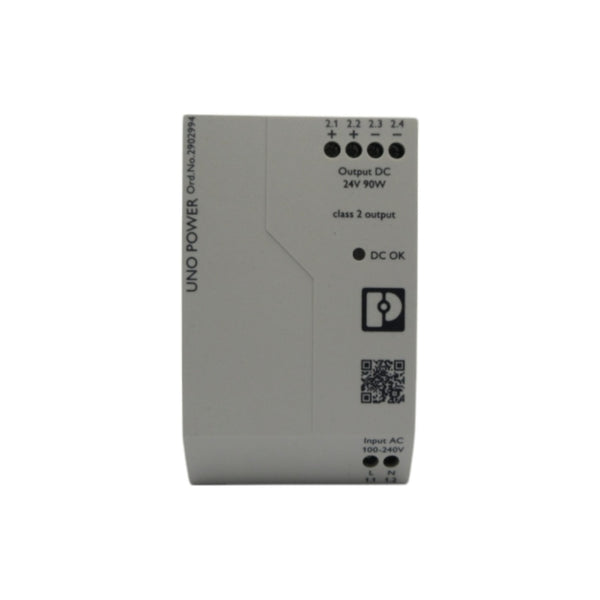 PHOENIX CONTACT UNO-PS/1AC/24DC/90W/C2LPS 2902994 100-240V 1.8A NSNP