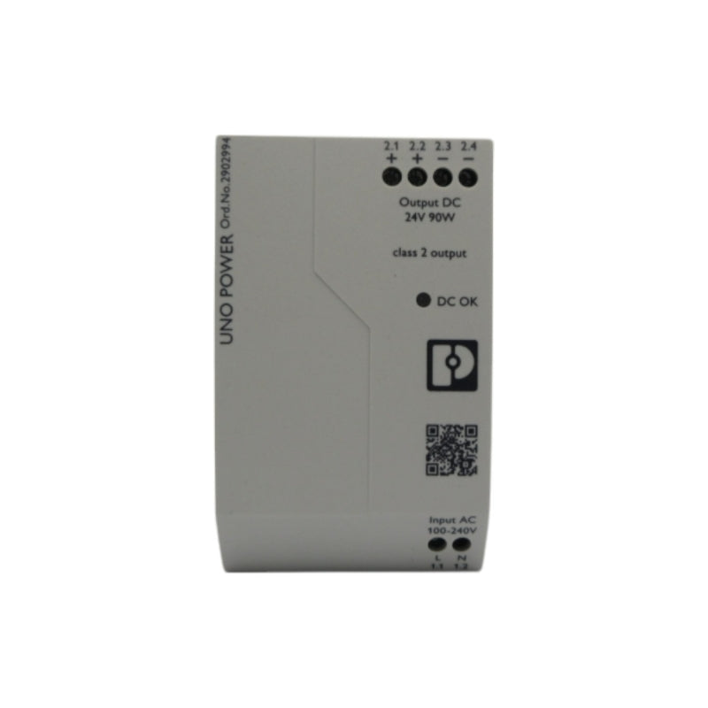 PHOENIX CONTACT UNO-PS/1AC/24DC/90W/C2LPS 2902994 100-240V 1.8A NSNP