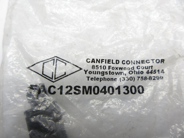 CANFIELD CONNECTOR FAC12SM0401300 NSMP