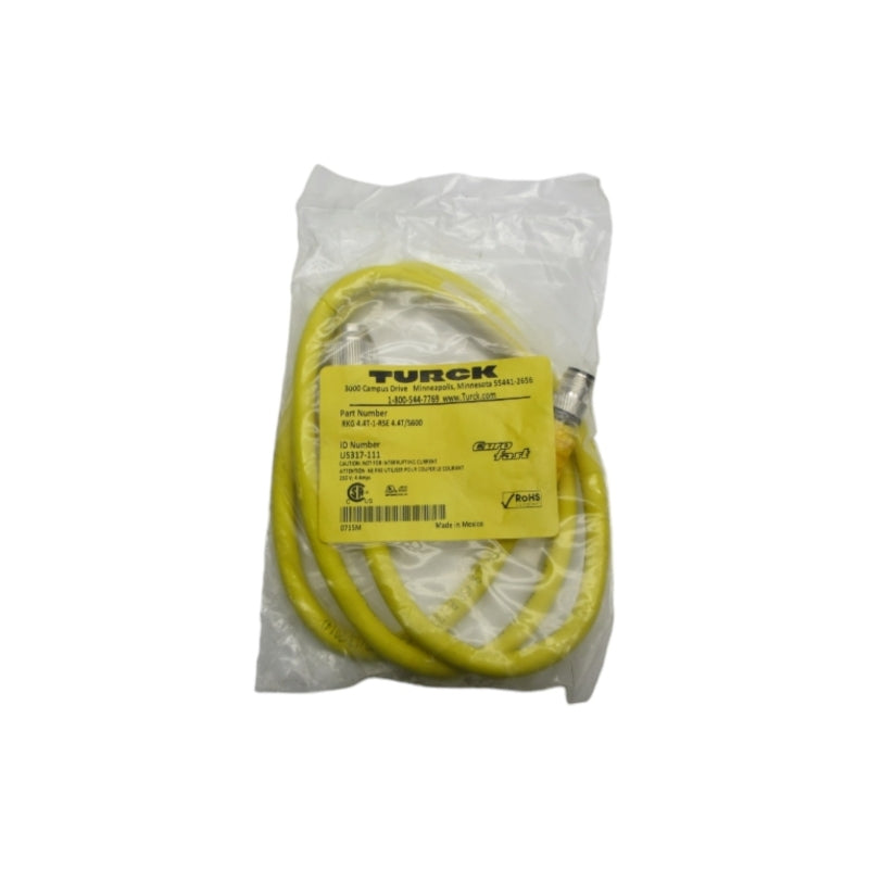 TURCK RKG4.4T-1-RSE4.4T/S600 U5317-111 250V 4A NSMP
