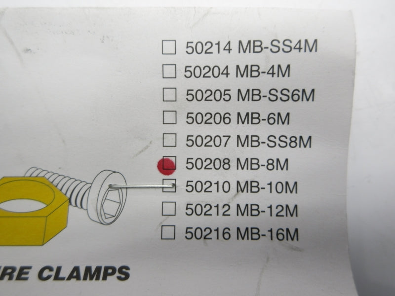 MITEE-BITE 50208 MB-8M (PKG OF 12) NSMP