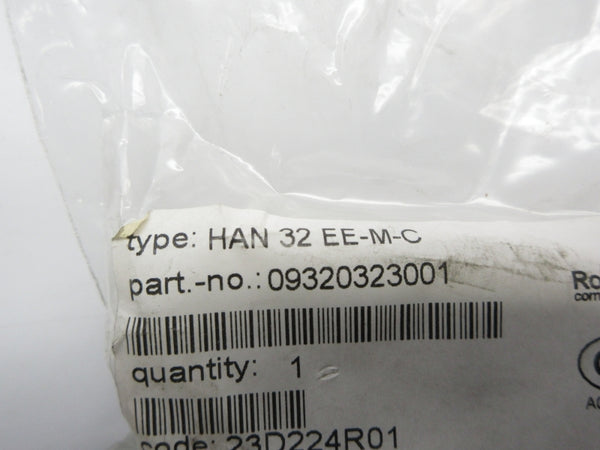 HARTING HAN32EE-M-C 09320323001 NSMP