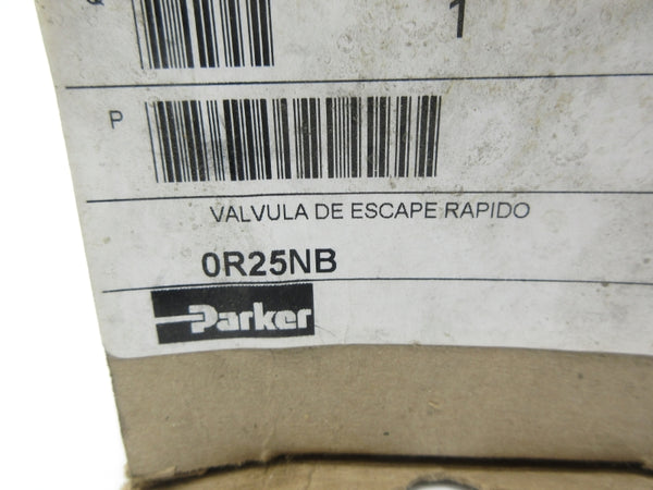 PARKER 0R25NB 150PSI NSMP