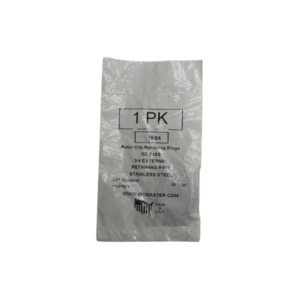 MCMASTER SE-74SS 3/4" (PKG OF 10) NSMP