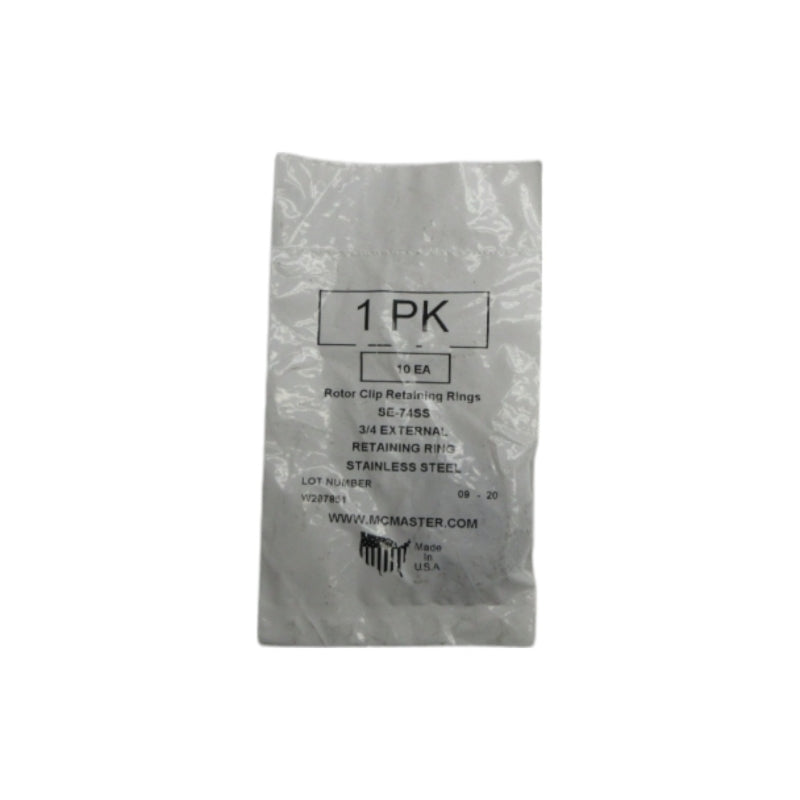 MCMASTER SE-74SS 3/4" (PKG OF 10) NSMP