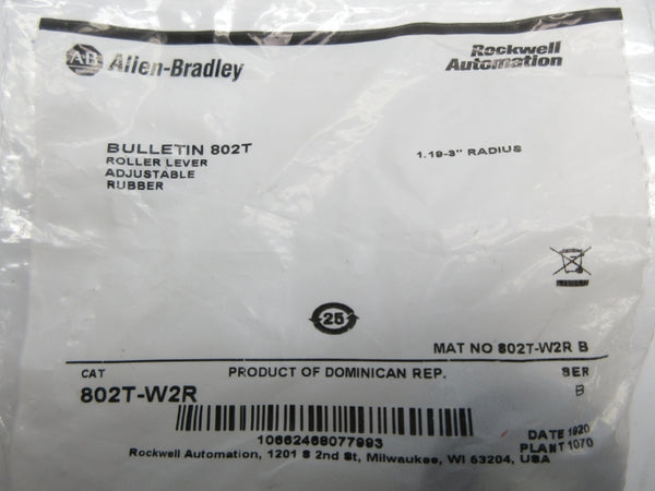 ALLEN BRADLEY 802T-W2R SER. B 1.19-3" NSMP