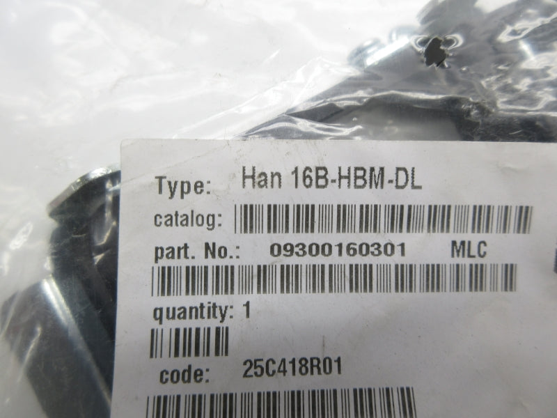 HARTING 09300160301 HAN16B-HBM-DL NSMP