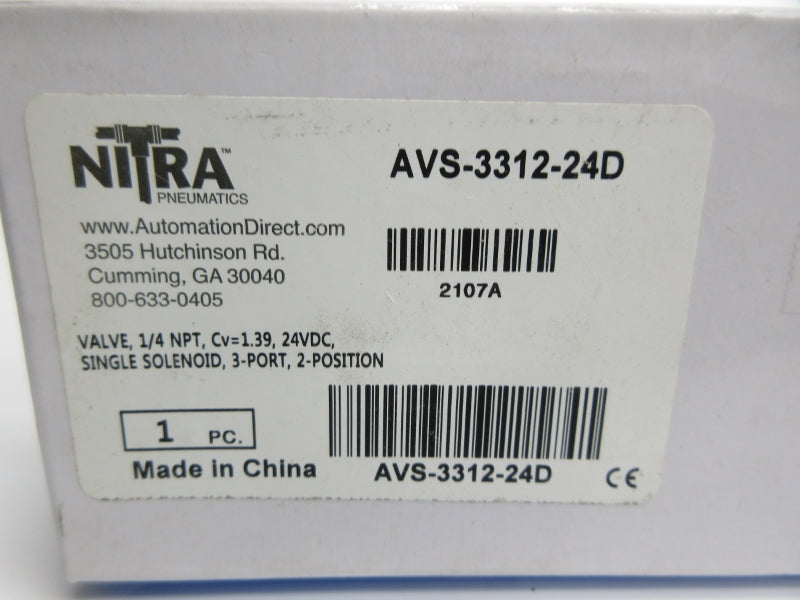 NITRA AVS-3312-24D 24VDC NSMP