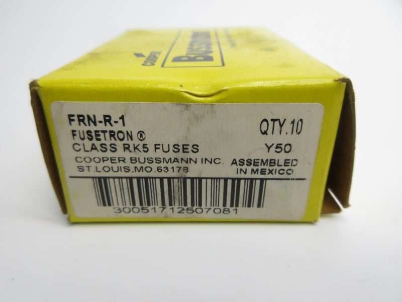 BUSSMANN FRN-R-1 250VAC 1A (PKG OF 10) NSMP