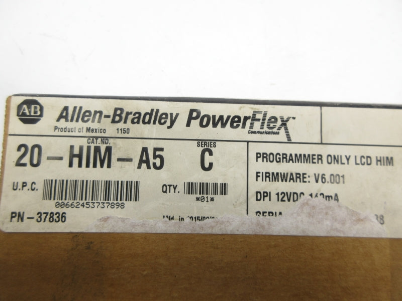 ALLEN BRADLEY 20-HIM-A5 SER. C F/W V6.001 12VDC NSFS