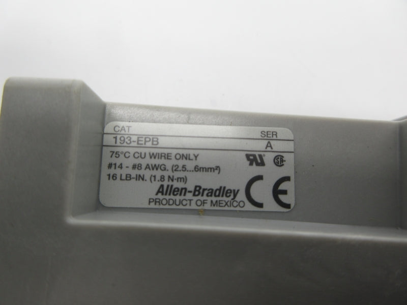 ALLEN BRADLEY 193-EPB SER. A NSNP