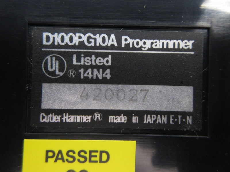 CUTLER HAMMER D100PG10A NSNP