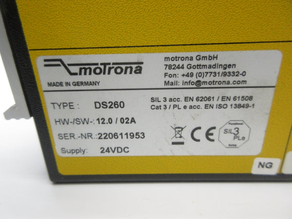 MOTRONA DS260 24VDC 12.0/02A NSNP