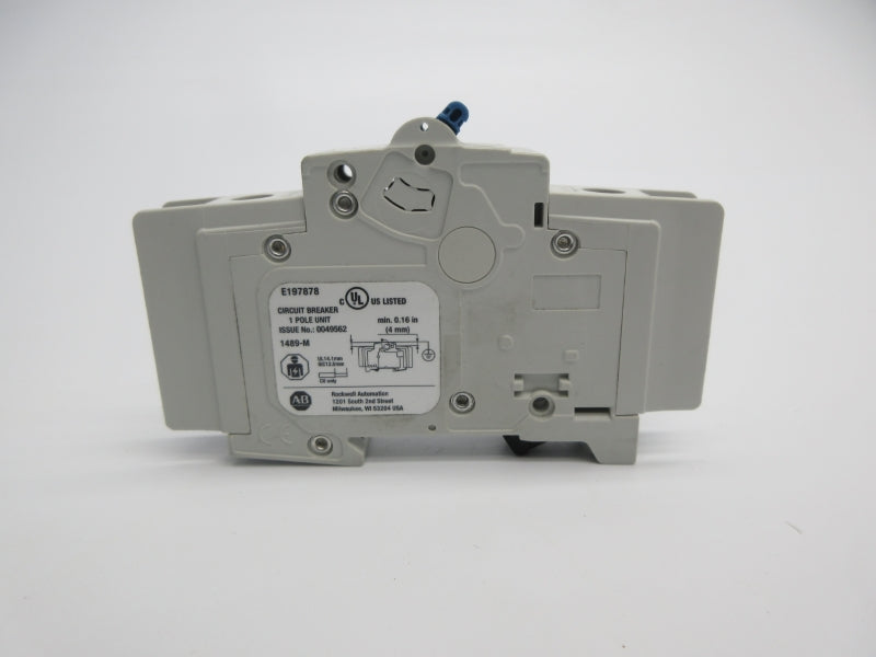ALLEN BRADLEY 1489-M1D300 SER. D 277V 30A NSNP