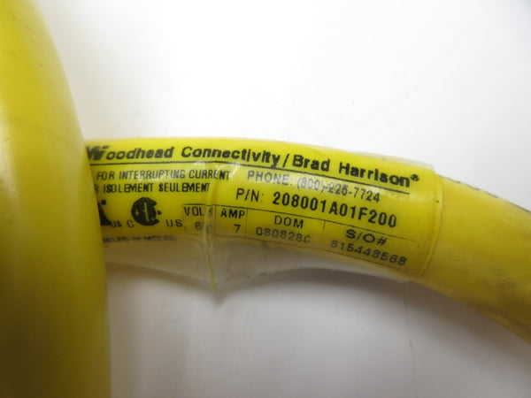DANIEL WOODHEAD 208001A01F200 600V 7A NSNP