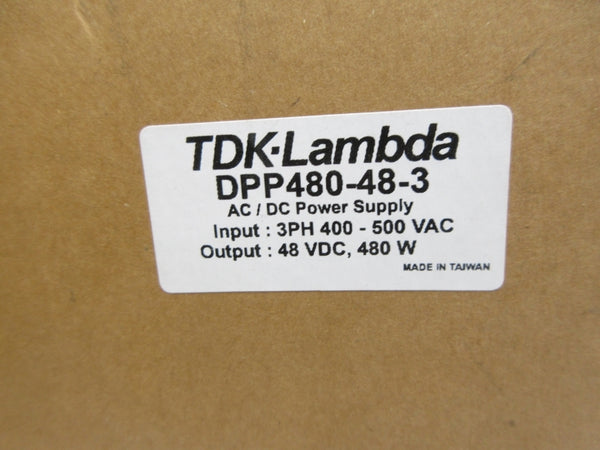 TDK-LAMBDA DPP480-48-3 400-500VAC 1.4A NSMP