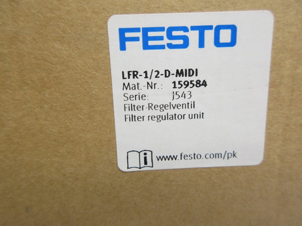 FESTO LFR-1/2-D-MIDI 159584 180/240PSI NSMP