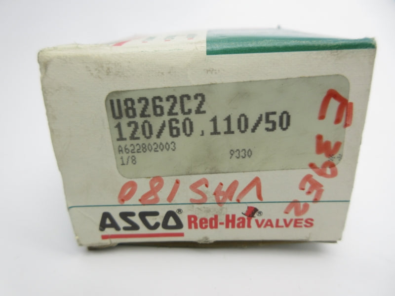 ASCO U8262C2 110/120V 180PSI 1/8" NSMP